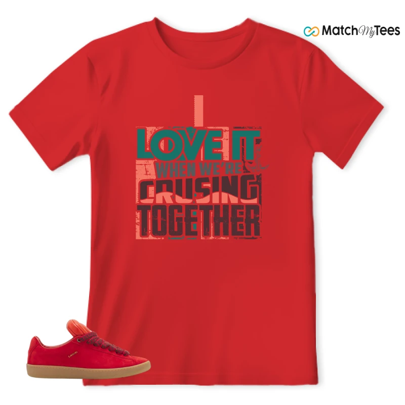 LANVIN X FUTURE CURB 3.0 LEATHER MEN SNEAKERS Matching Tees t-shirt