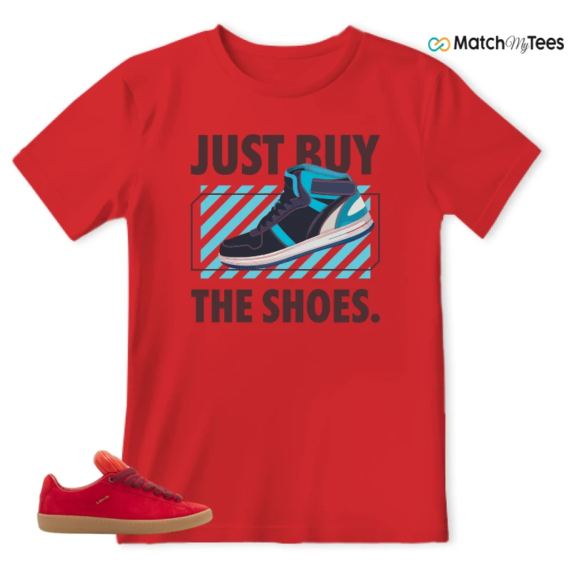 LANVIN X FUTURE CURB 3.0 LEATHER MEN SNEAKERS Matching Tees t-shirt