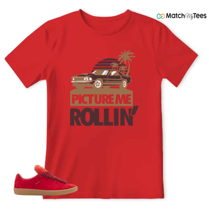 LANVIN X FUTURE CURB 3.0 LEATHER MEN SNEAKERS Matching Tees t-shirt