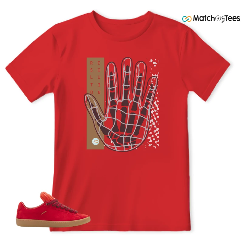 LANVIN X FUTURE CURB 3.0 LEATHER MEN SNEAKERS Matching Tees t-shirt