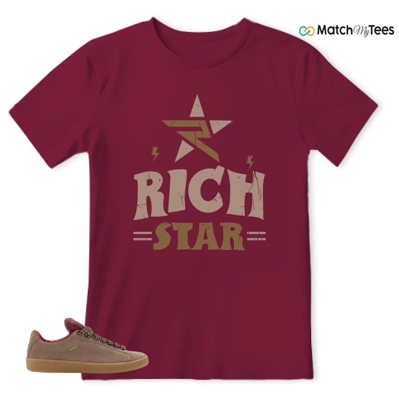 LANVIN X FUTURE CURB 3.0 LEATHER MEN SNEAKERS Matching Tees t-shirt
