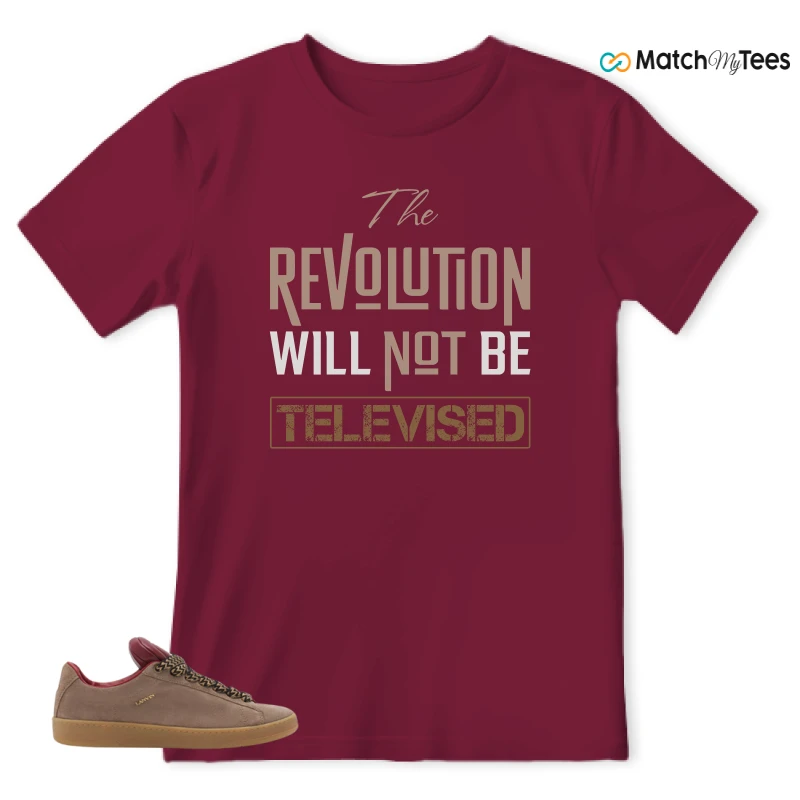 LANVIN X FUTURE CURB 3.0 LEATHER MEN SNEAKERS Matching Tees t-shirt