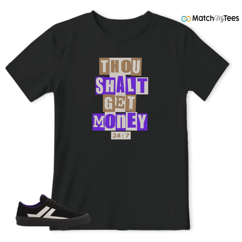 LANVIN X FUTURE LEATHER CASH MEN SNEAKERS Matching Tees t-shirt