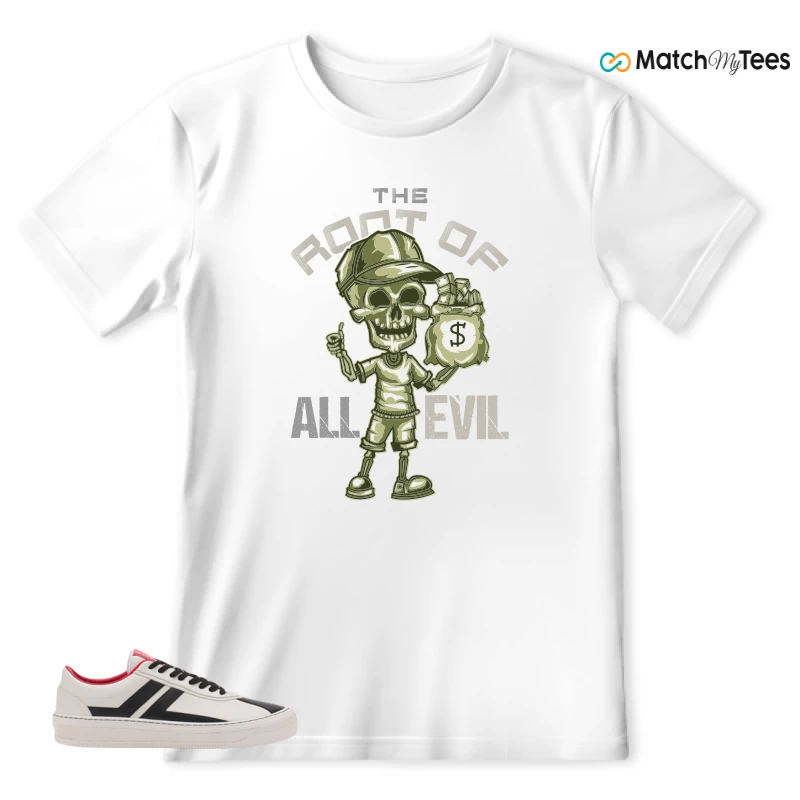 LANVIN X FUTURE LEATHER CASH MEN SNEAKERS Matching Tees t-shirt
