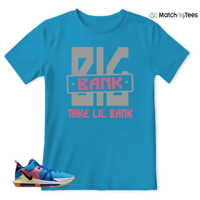 LEBRON WITNESS 7: LEBRON JAMES X NIKE LEBRON WITNESS TEAM RED/JADE SNEAKER Matching Tees t-shirt