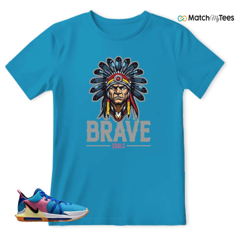 LEBRON WITNESS 7: LEBRON JAMES X NIKE LEBRON WITNESS TEAM RED/JADE SNEAKER Matching Tees t-shirt