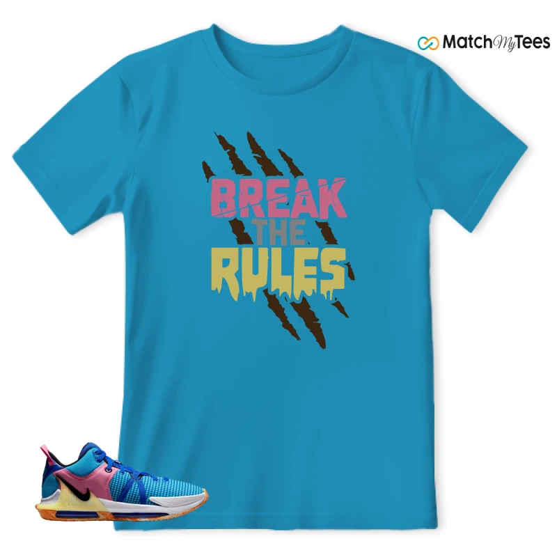LEBRON WITNESS 7: LEBRON JAMES X NIKE LEBRON WITNESS TEAM RED/JADE SNEAKER Matching Tees T-shirt for Men