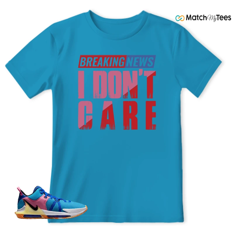 LEBRON WITNESS 7: LEBRON JAMES X NIKE LEBRON WITNESS TEAM RED/JADE SNEAKER Matching Tees t-shirt