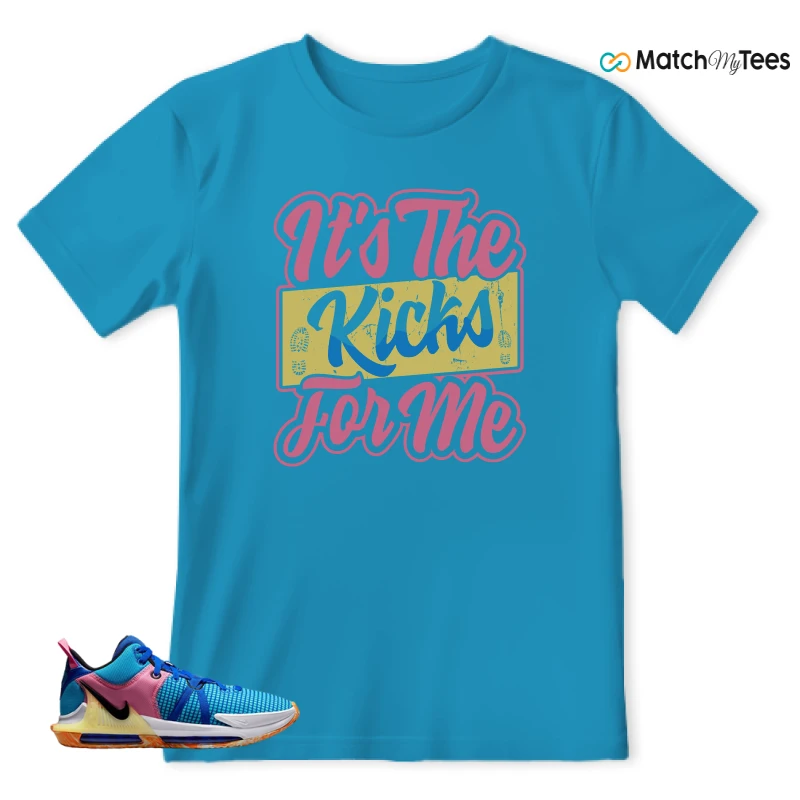 LEBRON WITNESS 7: LEBRON JAMES X NIKE LEBRON WITNESS TEAM RED/JADE SNEAKER Matching Tees t-shirt