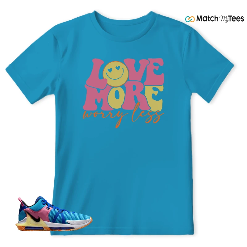 LEBRON WITNESS 7: LEBRON JAMES X NIKE LEBRON WITNESS TEAM RED/JADE SNEAKER Matching Tees t-shirt