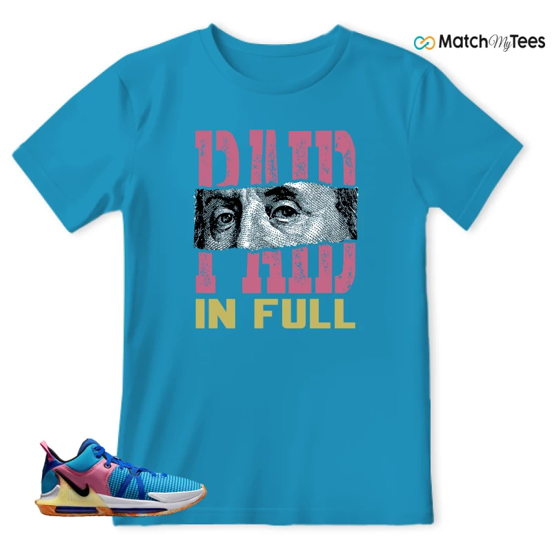 LEBRON WITNESS 7: LEBRON JAMES X NIKE LEBRON WITNESS TEAM RED/JADE SNEAKER Matching Tees t-shirt