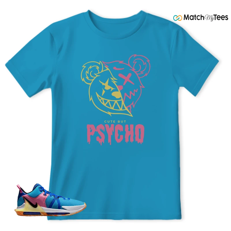 LEBRON WITNESS 7: LEBRON JAMES X NIKE LEBRON WITNESS TEAM RED/JADE SNEAKER Matching Tees t-shirt