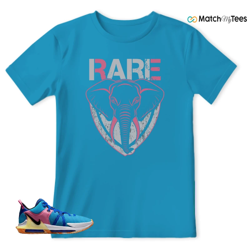 LEBRON WITNESS 7: LEBRON JAMES X NIKE LEBRON WITNESS TEAM RED/JADE SNEAKER Matching Tees t-shirt