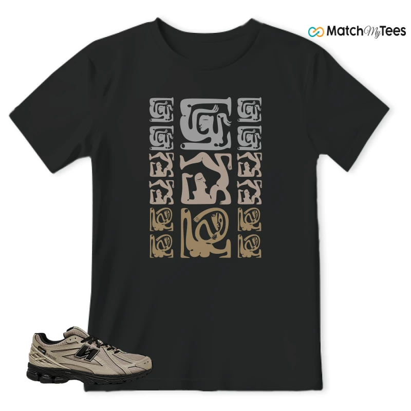 NEW BALANCE 1906R LIGHT MUSHROOM SNEAKER Matching Tees t-shirt