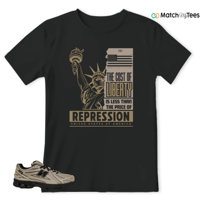 NEW BALANCE 1906R LIGHT MUSHROOM SNEAKER Matching Tees t-shirt