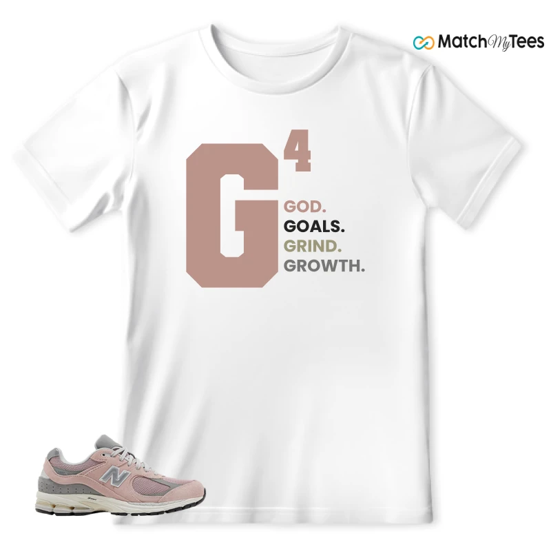 NEW BALANCE 2002R ORB PINK SNEAKER MATCHING Matching Tees t-shirt