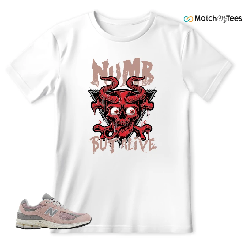NEW BALANCE 2002R ORB PINK SNEAKER MATCHING Matching Tees t-shirt
