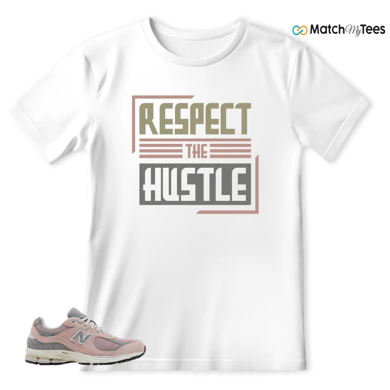 NEW BALANCE 2002R ORB PINK SNEAKER MATCHING Matching Tees t-shirt
