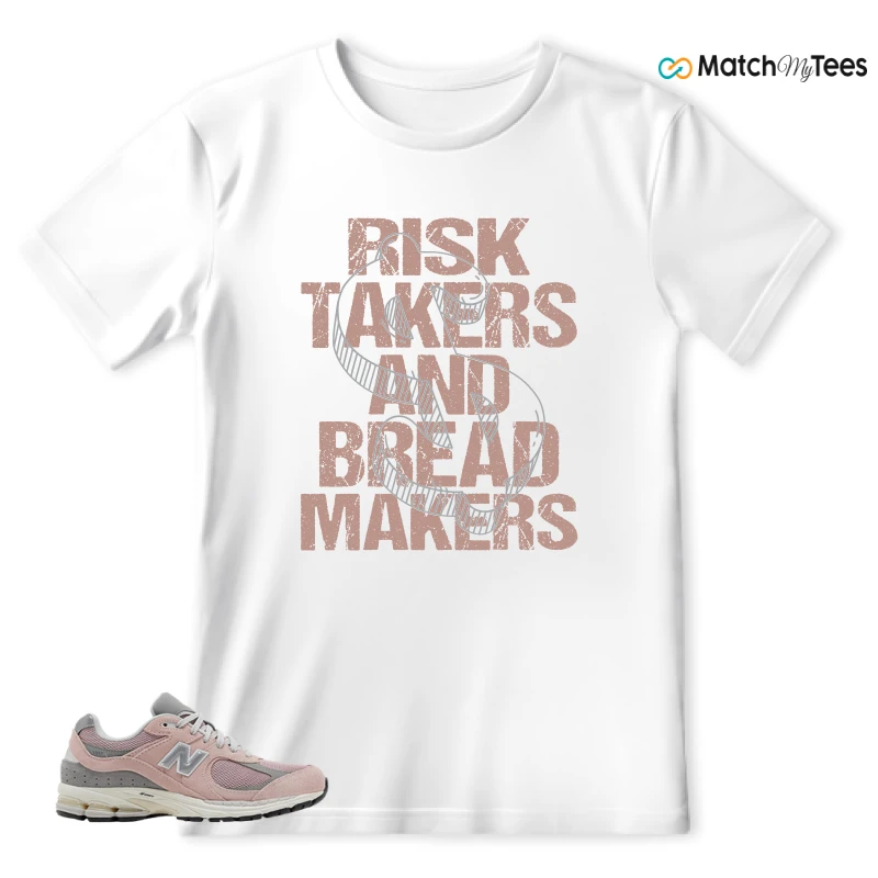 NEW BALANCE 2002R ORB PINK SNEAKER MATCHING Matching Tees t-shirt