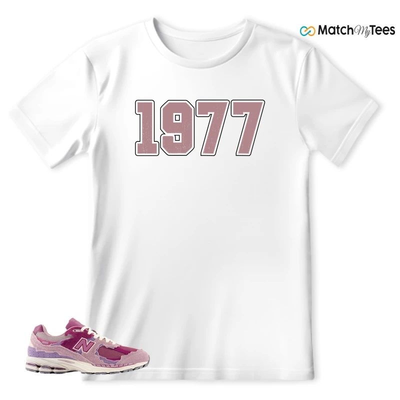 NEW BALANCE 2002R PROTECTION PACK PINK SNEAKER Matching Tees t-shirt