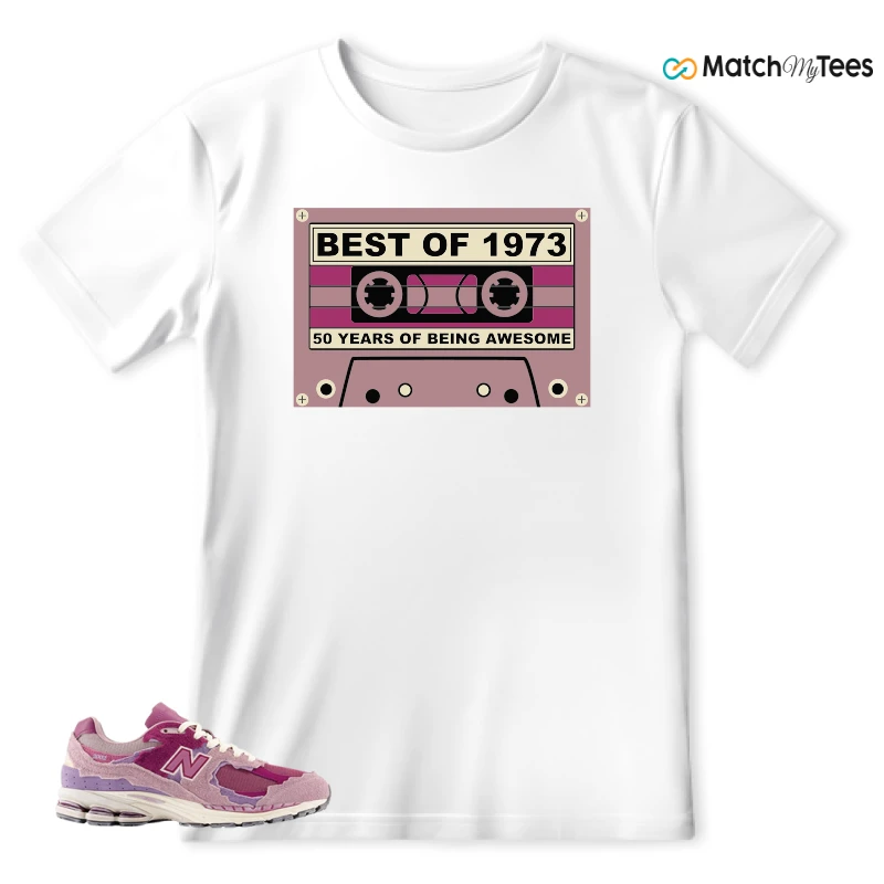 NEW BALANCE 2002R PROTECTION PACK PINK SNEAKER Matching Tees t-shirt