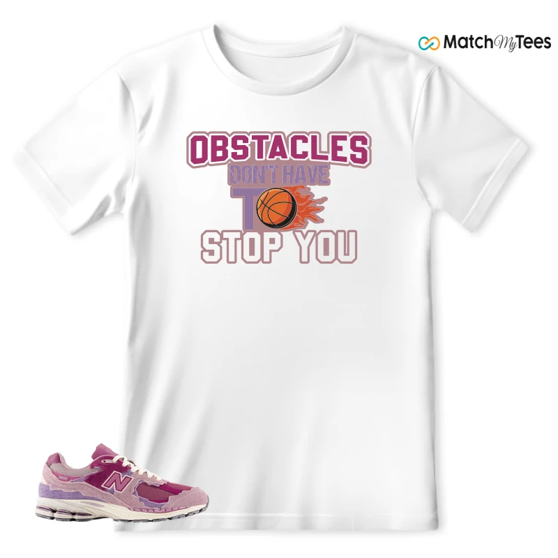 NEW BALANCE 2002R PROTECTION PACK PINK SNEAKER Matching Tees t-shirt