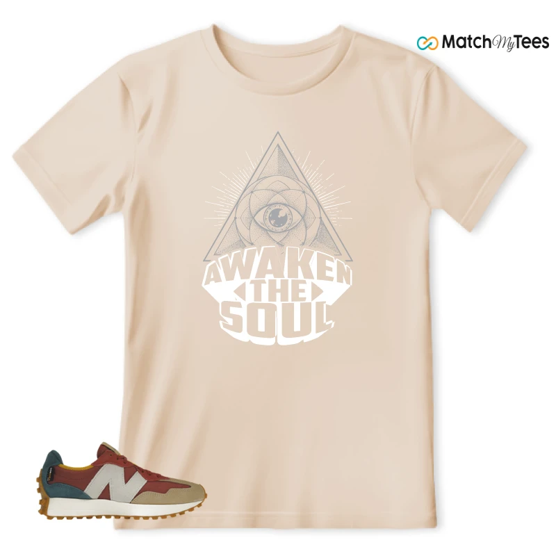 NEW BALANCE 327 BORDEAUX TEAL SNEAKER Matching Tees t-shirt