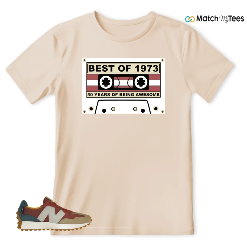 NEW BALANCE 327 BORDEAUX TEAL SNEAKER Matching Tees t-shirt