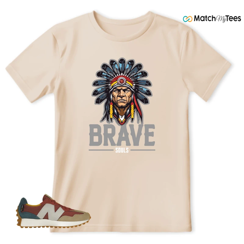 NEW BALANCE 327 BORDEAUX TEAL SNEAKER Matching Tees t-shirt