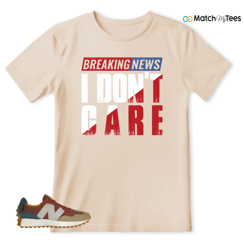 NEW BALANCE 327 BORDEAUX TEAL SNEAKER Matching Tees t-shirt