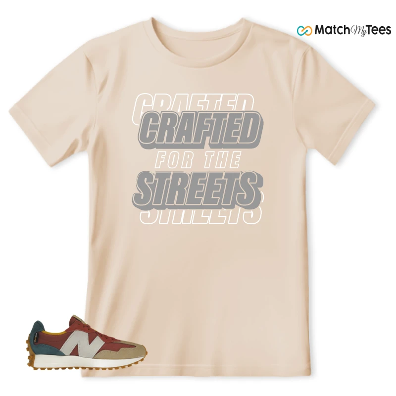NEW BALANCE 327 BORDEAUX TEAL SNEAKER Matching Tees T-shirt for Men