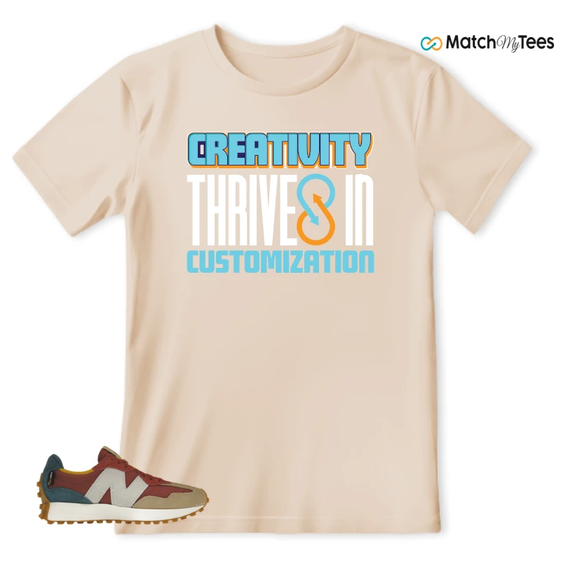 NEW BALANCE 327 BORDEAUX TEAL SNEAKER Matching Tees t-shirt