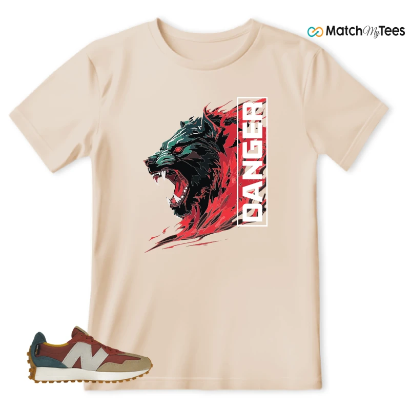 NEW BALANCE 327 BORDEAUX TEAL SNEAKER Matching Tees T-shirt for Men