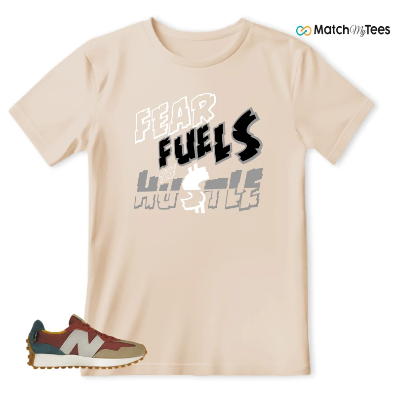 NEW BALANCE 327 BORDEAUX TEAL SNEAKER Matching Tees t-shirt