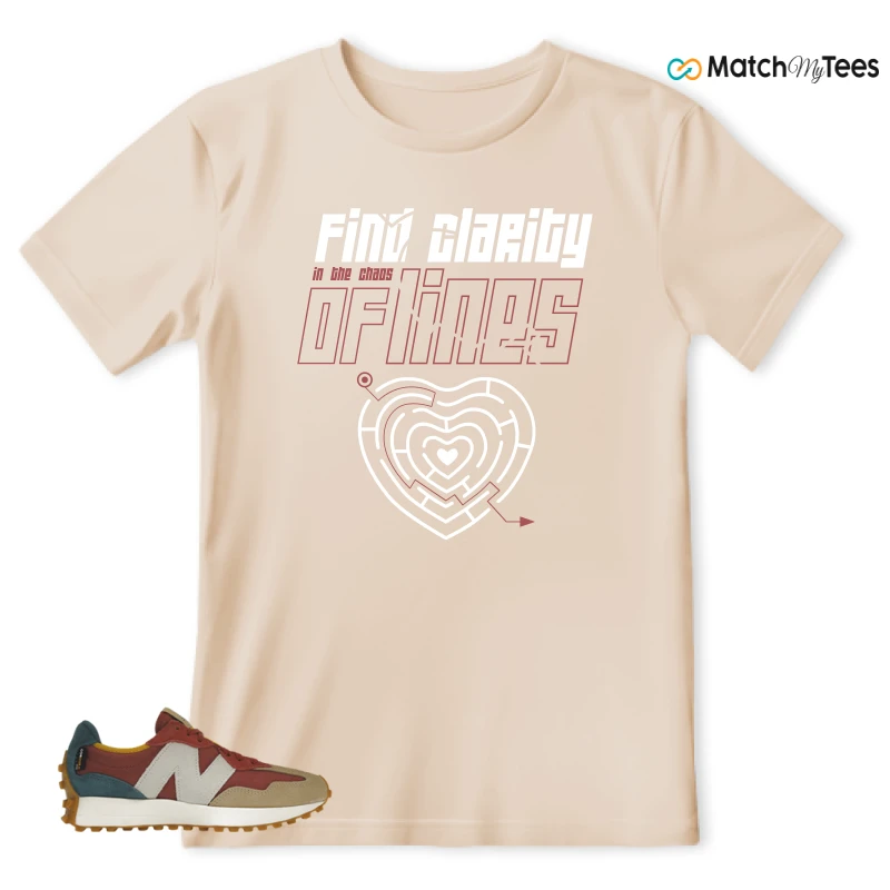 NEW BALANCE 327 BORDEAUX TEAL SNEAKER Matching Tees t-shirt