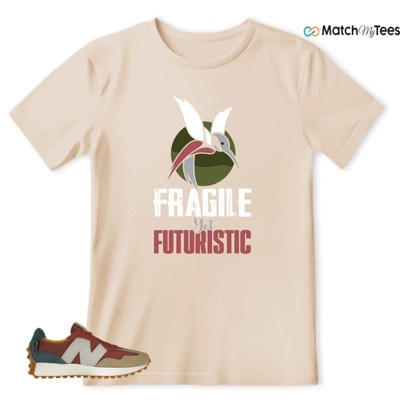 NEW BALANCE 327 BORDEAUX TEAL SNEAKER Matching Tees t-shirt