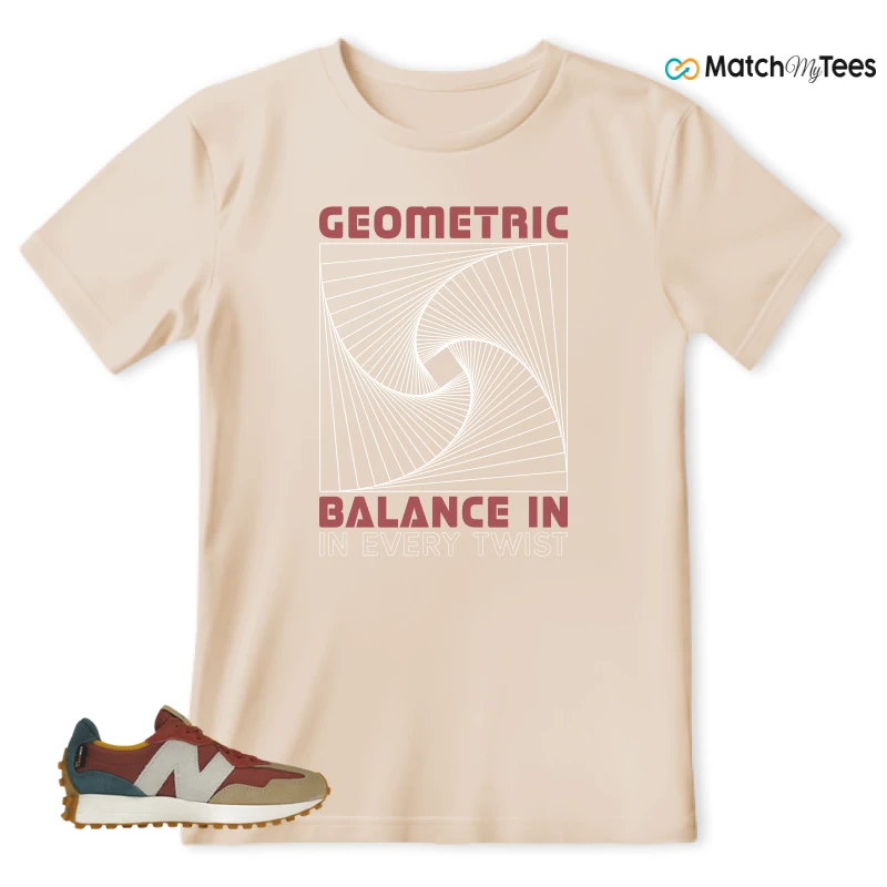 NEW BALANCE 327 BORDEAUX TEAL SNEAKER Matching Tees t-shirt