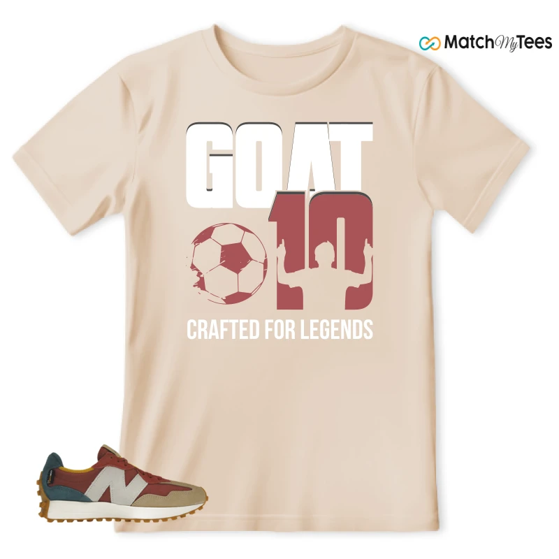 NEW BALANCE 327 BORDEAUX TEAL SNEAKER Matching Tees t-shirt