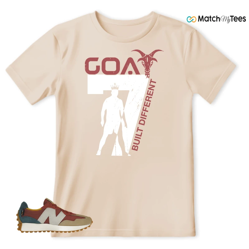 NEW BALANCE 327 BORDEAUX TEAL SNEAKER Matching Tees T-shirt for Men