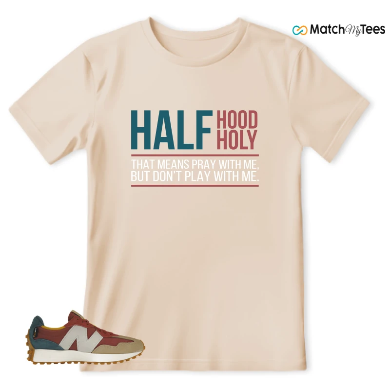 NEW BALANCE 327 BORDEAUX TEAL SNEAKER Matching Tees t-shirt