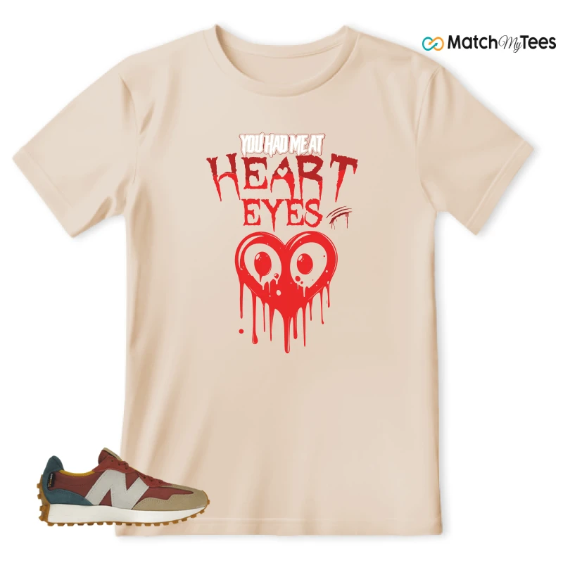 NEW BALANCE 327 BORDEAUX TEAL SNEAKER Matching Tees t-shirt