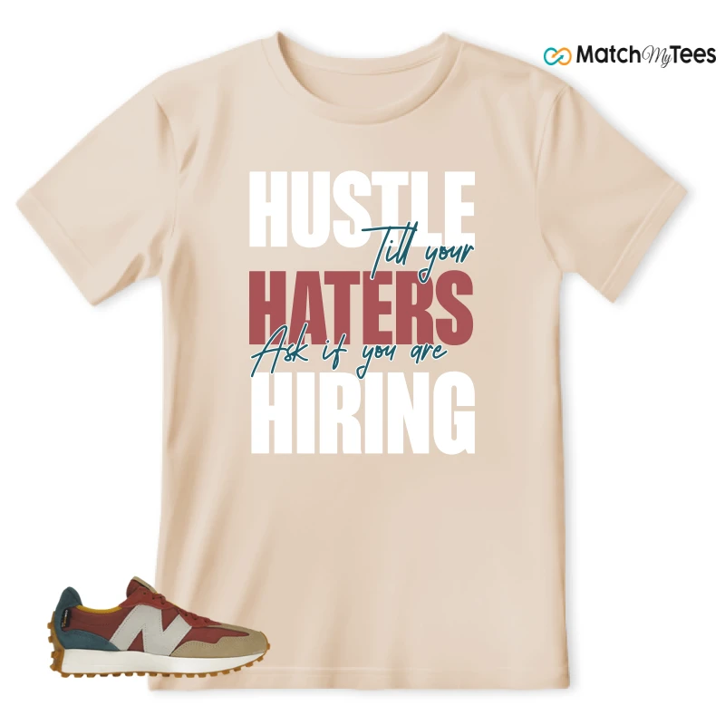 NEW BALANCE 327 BORDEAUX TEAL SNEAKER Matching Tees t-shirt