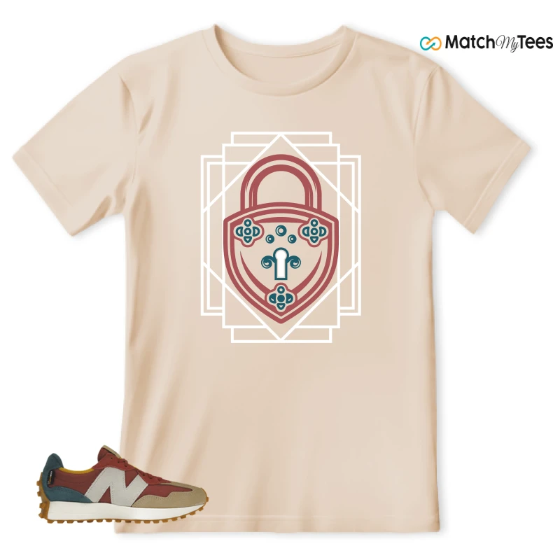 NEW BALANCE 327 BORDEAUX TEAL SNEAKER Matching Tees t-shirt