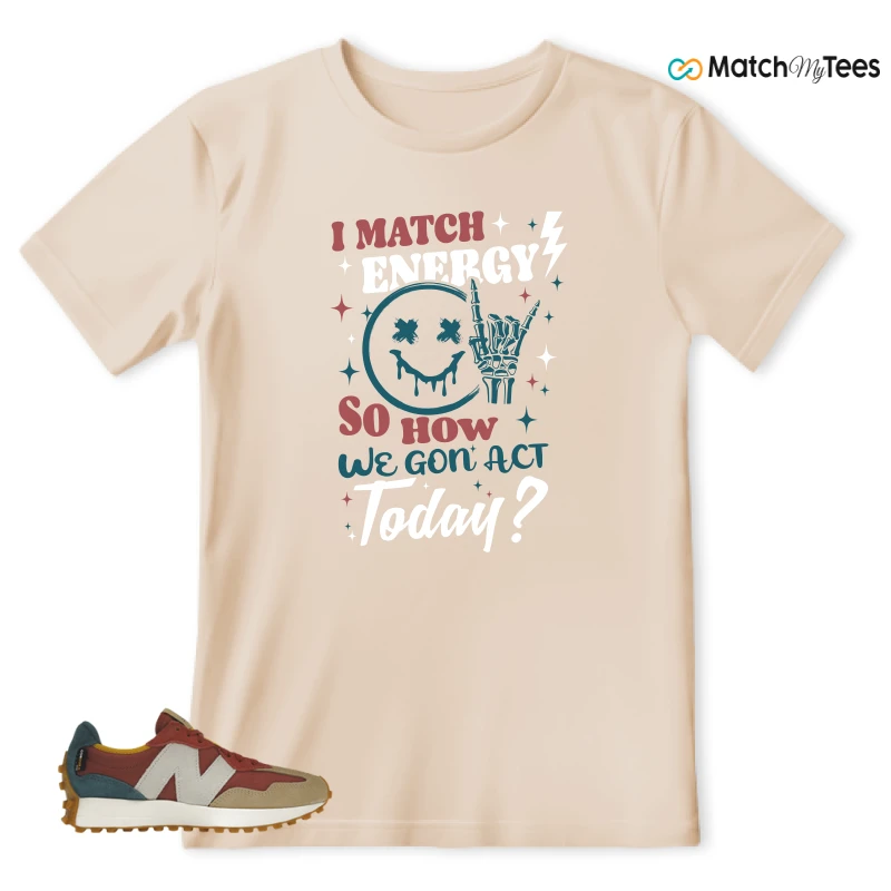 NEW BALANCE 327 BORDEAUX TEAL SNEAKER Matching Tees t-shirt