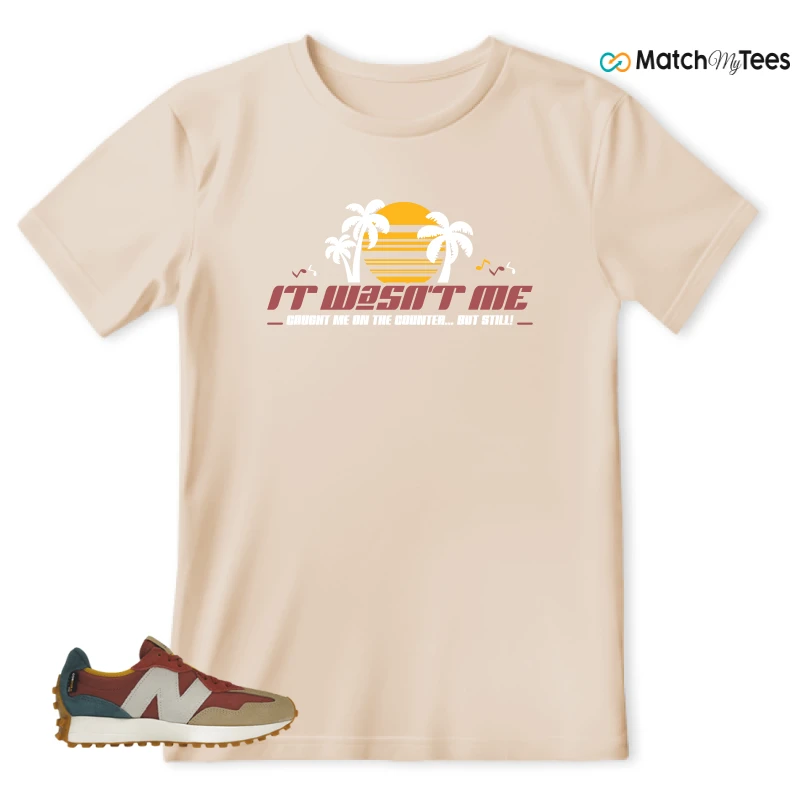 NEW BALANCE 327 BORDEAUX TEAL SNEAKER Matching Tees t-shirt