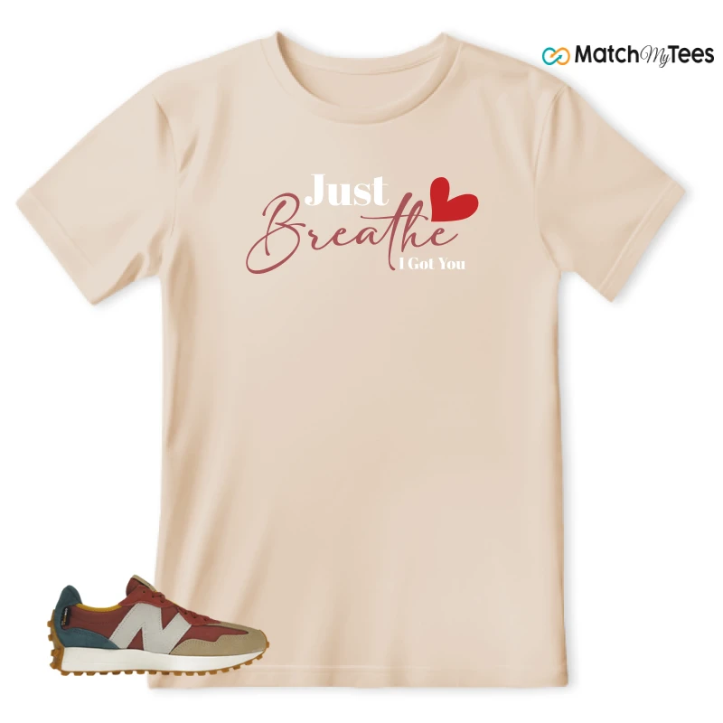 NEW BALANCE 327 BORDEAUX TEAL SNEAKER Matching Tees t-shirt