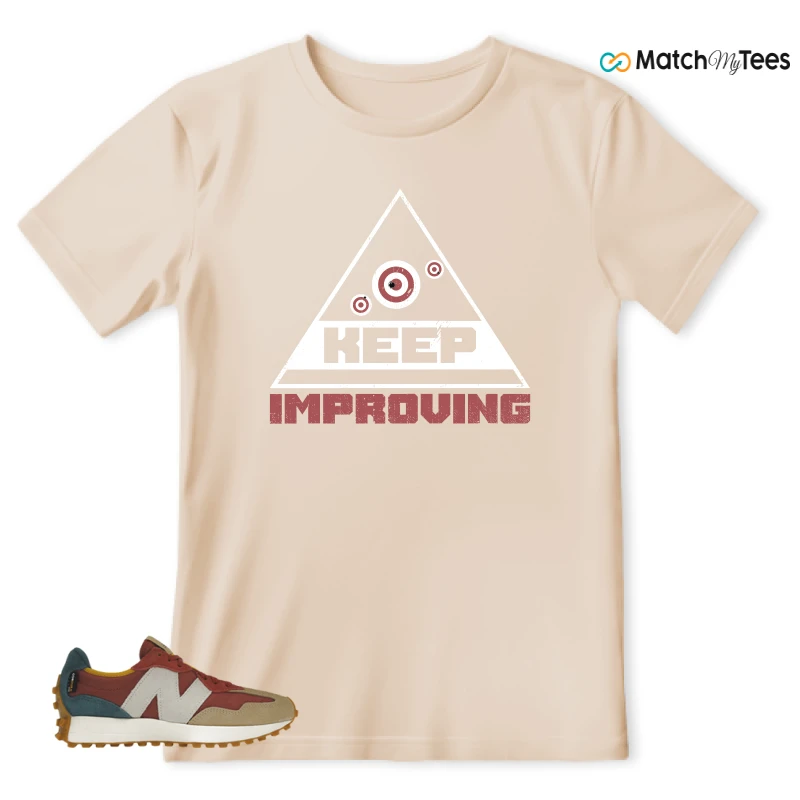 NEW BALANCE 327 BORDEAUX TEAL SNEAKER Matching Tees T-shirt for Men