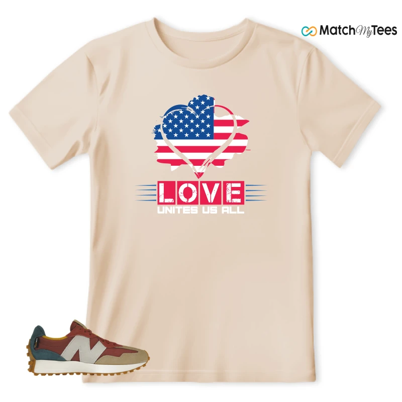 NEW BALANCE 327 BORDEAUX TEAL SNEAKER Matching Tees t-shirt