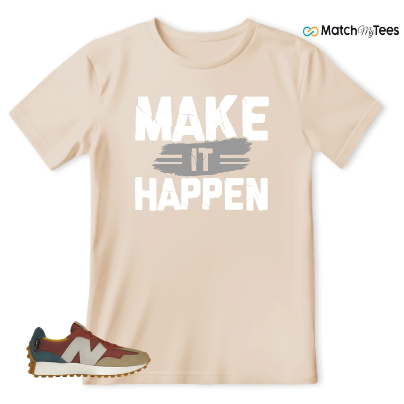 NEW BALANCE 327 BORDEAUX TEAL SNEAKER Matching Tees t-shirt