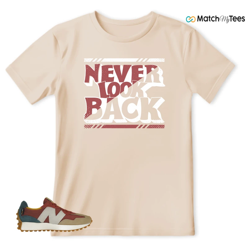 NEW BALANCE 327 BORDEAUX TEAL SNEAKER Matching Tees t-shirt